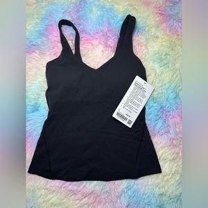 Tank with built in bra